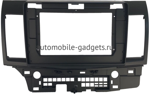 Штатная магнитола Mitsubishi Lancer 10 2007-2017 (для авто с Rockford) Canbox H-Line 2K 4127-1047 13 дюймов на Android 10 (4G-SIM, 8/256, DSP, QLed)
