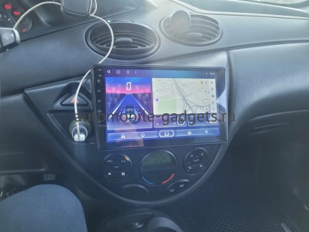 Штатная магнитола Canbox L-Line 4167-9-1716 для Ford Focus 1998-2005 (черная) на Android 10 (4G-SIM, 3/32, TS18, DSP, QLed)