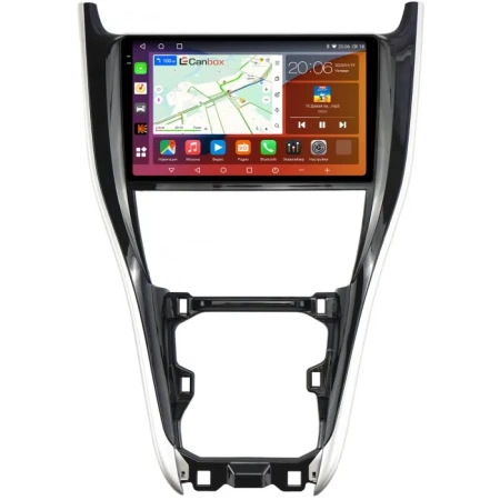 Штатная магнитола Canbox H-Line 2K 4185-10-1227 для Toyota Harrier 3 (XU60) 2017-2020 на Android 10 (4G-SIM, 6/128, DSP, QLed)