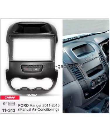 Carav 22-313 переходная рамка для установки автомагнитолы 9" в FORD Ranger 2011-2015