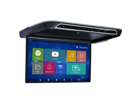 ERGO ER1760AT Mоторизированный потолочный монитор 17.3" на Android 11 (Черный)