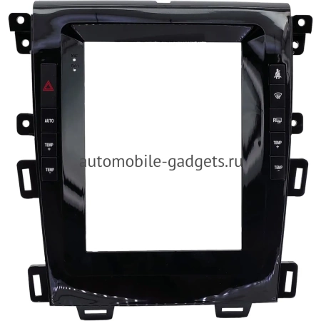 Штатное головное устройство Ford Edge 2010-2014 (глянцевая) Canbox PRO-Line (Tesla style) 9.7 дюймов 8/256 7883-1312-169 на Android 13 (4G-SIM, DSP, QLed)