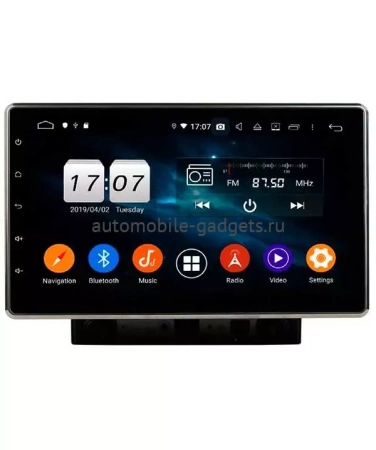 Carmedia KD-1200-P 2DIN магнитола с экраном 10 дюймов на Android 10, до 8-ЯДЕР, до 4ГБ-64ГБ памяти и встроенным DSP