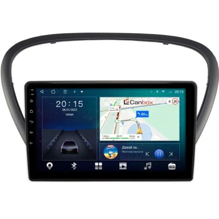 Peugeot 607 2004-2010 Canbox L-Line 4169-9-6060 на Android 10 (4G-SIM, 2/32, TS18, DSP, QLed)