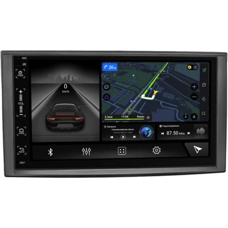 Магнитола в штатное место 2 din Kia Cerato I, Optima 2, Magentis 2 2003-2010 Canbox M-Line 5511-RP-KICAB-295 на Android 10 (4G-SIM, 2/32, DSP, IPS)