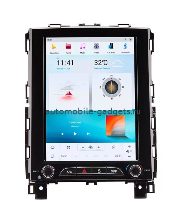 Carmedia ZF-1057L-Q6 ("Тесла-стиль") штатная магнитола для Renault Koleos 2016+ на Android 11 с 8GB, DSP, 4G