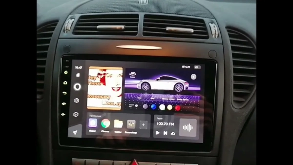 Штатная магнитола OEM RK9-BE045N для Mercedes-Benz SLK (r171) 2004-2011 на Android 10 (CarPlay, AHD, 1/32)