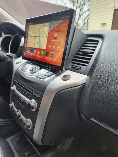 Штатная магнитола Nissan Murano (Z51) 2007-2015 (Тип B, для авто с кнопкой TEL) Canbox H-Line 2K 4123-9-2646 11.5 дюймов на Android 10 (4G-SIM, 6/128, DSP, QLed)