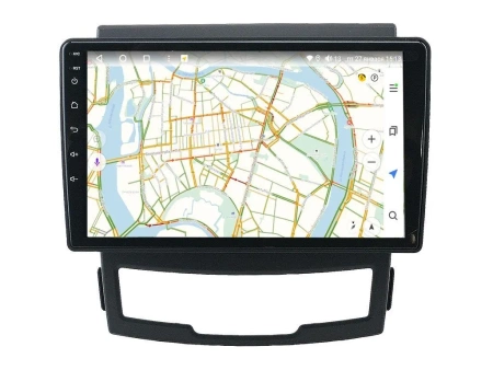 Магнитола Vaycar 09L для SSANG YONG Action 2011-2013 (Андроид, 2+32Гб)