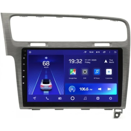 Штатное головное устройство Volkswagen Golf 7 2012-2020 (серая) Teyes X1 WIFI 2/32 10 дюймов RM-10-048 на Android 8.1 (DSP, IPS, AHD)