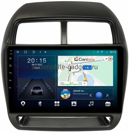 Штатная магнитола Canbox L-Line 4170-10-1530 для Mitsubishi ASX, Outlander Sport, RVR 3 2016-2024 на Android 10 (4G-SIM, 2/32, TS18, DSP, QLed)