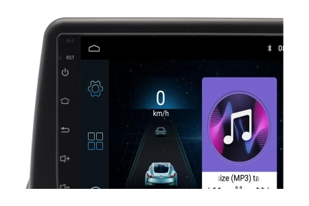 Штатная магнитола Mitsubishi Pajero iO 1998 - 2007 Wide Media LC9642ON-1/16 взамен верхнего козырька