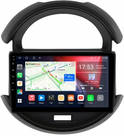 Suzuki S-Presso 2019-2024 Canbox L-Line 4168-10-0661 на Android 10 (4G-SIM, 3/32, TS18, DSP, QLed)
