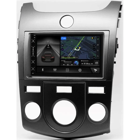 Kia Cerato 2 2008-2013 (авто без климат-контроля, седан) Canbox H-Line 5513-RP-11-414-327 на Android 10 (4G-SIM, 4/64, DSP, IPS)