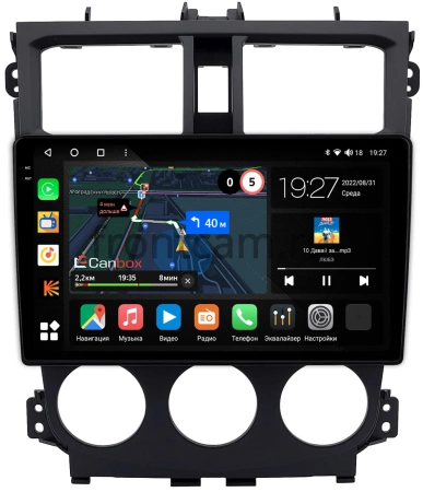 Mitsubishi Colt Plus 7 2013-2018 Canbox M-Line 2K 4177-9-0730 на Android 10 (4G-SIM, 2/32, DSP, QLed)