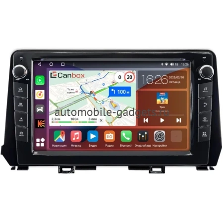 Штатная магнитола Canbox H-Line 7822-9-813 для Kia Picanto 3 2021-2024 на Android 10 (4G-SIM, 4/32, DSP, IPS) С крутилками