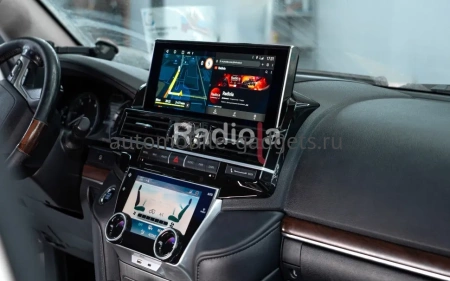 Radiola RDL-LC200H 106 монитор 12,3" для Toyota Land Cruiser 200 2015+ на Android 14 c 8GB, 4G