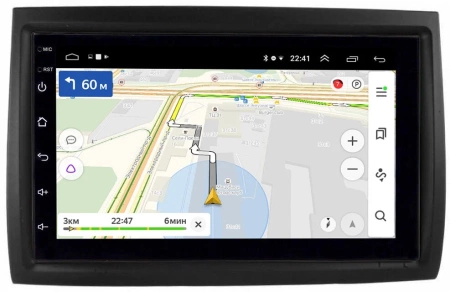 Магнитола в штатное место 2 din Citroen Jumper II 2006-2022 (для авто без оригинальной магнитолы) OEM на Android 10 (CarPlay, AHD, 1/32) (RK7-RP-11-354-70)