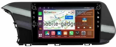 Hyundai i20 3 2020-2024 (глянцевая) Canbox H-Line 7806-10-0250 на Android 10 (4G-SIM, 4/32, DSP, QLed) С крутилками
