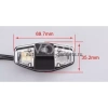 Vomi HOD181 FF01-CCD Камера заднего вида для Honda Accord (2008-2010), Civic 4D 2012+ Vomi HOD181 FF01-CCD Камера заднего вида для Honda Accord (2008-2010), Civic 4D 2012+