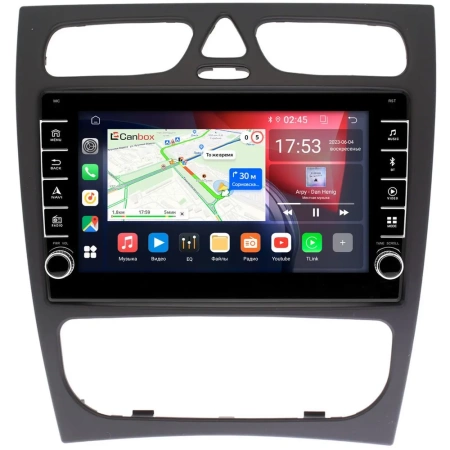 Штатная магнитола Mercedes-Benz C (w203), G (w463) 2000-2006 Canbox BGT9-9242 2/32 Android 10 (IPS, DSP, CarPlay)