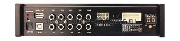 Усилитель Wide Media AMP8DSPL (8x72 Вт (2 Ома), SPDIF, 8ch процессор)