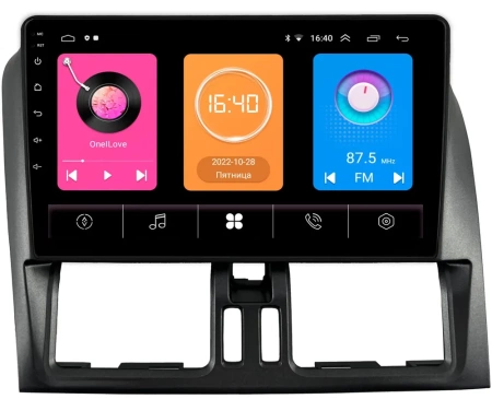 Штатная магнитола Volvo XC60 2008-2017 (матовая, темно-серая) OEM RK9-788 на Android 10 (CarPlay, AHD, 1/32)