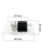 CMOS ИК штатная камера заднего вида AVIS Electronics AVS315CPR (059) для MITSUBISHI LANCER X SEDAN / LANCER IX WAGON (2003-2008) / OUTLANDER (2003-2008) CMOS ИК штатная камера заднего вида AVIS Electronics AVS315CPR (059) для MITSUBISHI LANCER X SEDAN / LANCER IX WAGON (2003-2008) / OUTLANDER (2003-2008)