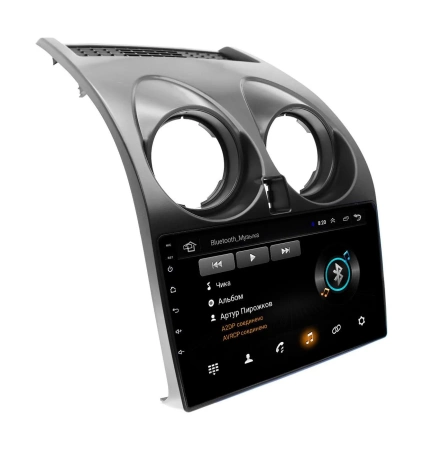 Штатная магнитола Nissan Qashqai, Dualis 2007 - 2014 Wide Media LC9007MN-1/16