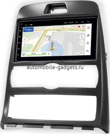Hyundai Genesis Coupe 2009-2012 с климат-контролем (черная) OEM 2/16 на Android 10 (GT7-RP-11-678-309)