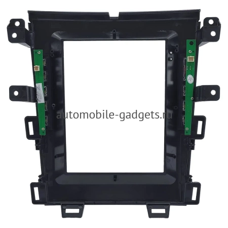 Штатное головное устройство Ford Edge 2010-2014 (глянцевая) Canbox PRO-Line (Tesla style) 9.7 дюймов 8/256 7883-1312-169 на Android 13 (4G-SIM, DSP, QLed)