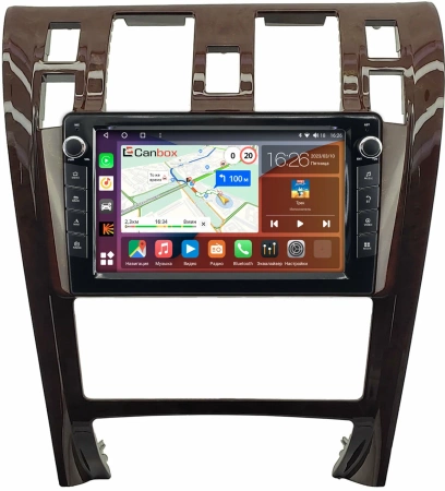 Штатная магнитола Canbox H-Line 7822-9-0302 для Hyundai Terracan 2001-2007 (под дерево) на Android 10 (4G-SIM, 4/32, DSP, IPS) С крутилками
