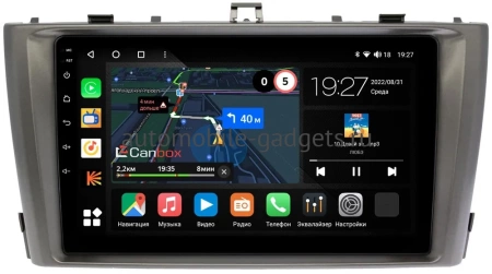 Toyota Avensis 3 2008-2015 (серая) Canbox M-Line 4544-9-3017 на Android 10 (4G-SIM, 2/32, DSP, QLed)