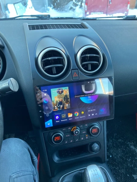 Штатная магнитола Canbox EVO 2K 5814-9007 для Nissan Qashqai, Dualis 2007-2014 на Android 14 (4G-SIM, 4/64, DSP, QLed, AI, 360)