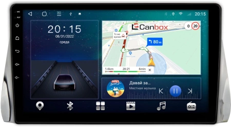 Штатная магнитола Canbox L-Line 4170-10-684 для Toyota Prius 4 (XW50) 2015-2022 на Android 10 (4G-SIM, 2/32, TS18, DSP, QLed)