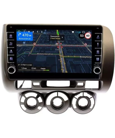 Штатная магнитола OEM BGT9-9187 для Honda Fit 2001-2008 (авто без климат-контроля) на Android 10