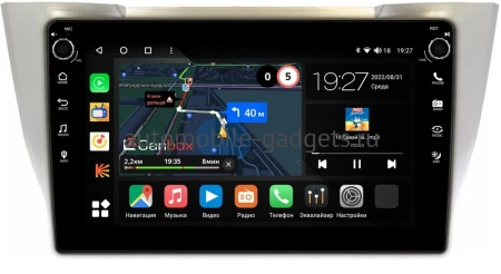 Lexus RX 300, RX 330, RX 350, RX 400h 2003-2009 Canbox M-Line 7805-10-496 на Android 10 (4G-SIM, 2/32, DSP, QLed) С крутилками