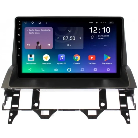 Штатное головное устройство Teyes SPRO PLUS 4/32 10 дюймов RM-10-3522 для Mazda 6 (GG), Atenza 2002-2008 (взамен верхнего бардачка) на Android 10 (4G-SIM, DSP, IPS)