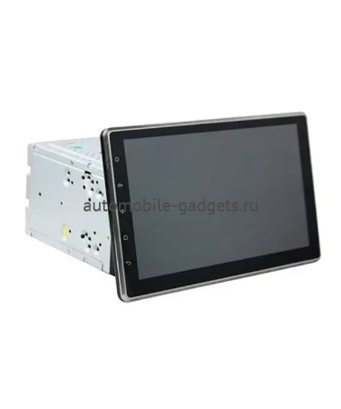 Carmedia KD-1000-P30 2 DIN магнитола с экраном 10 дюймов DVD-приводом (открывается экран) на Android 9.0, до 8-ЯДЕР, до 4ГБ-64ГБ памяти и встроенным DSP
