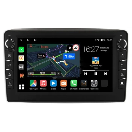 Штатная магнитола Chevrolet Epica 2006-2012 (взамен верхнего бардачка) Canbox M-Line 7831-9-1336 Android 10 (4G-SIM, 2/32, DSP, IPS) С крутилками