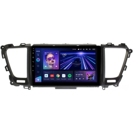 Штатное головное устройство Kia Carnival 3 2014-2021 Teyes CC3 4/32 9 дюймов RM-9-520 на Android 10 (4G-SIM, DSP, QLed)