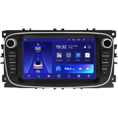 Магнитола в штатное место 2 din Ford Focus 2, C-MAX, Mondeo 4, S-MAX, Galaxy 2, Tourneo Connect 2006-2015 (черный) Teyes CC2L 1/16 7 дюймов RP-2052-487 на Android 8.1 (DSP, AHD)