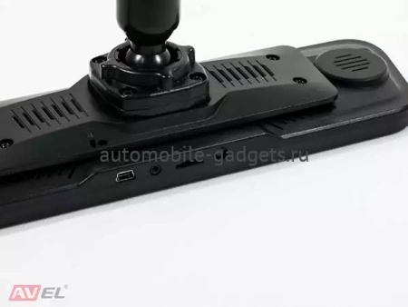 AVS0587DVR (Original mount) Потоковое зеркало заднего вида с монитором 9.7" и двухканальным видеорегистратором