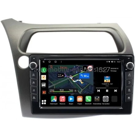 Honda Civic 8 5D 2005-2012 (левый руль, хэтчбэк) Canbox M-Line 7821-9-HO107N на Android 10 (4G-SIM, 2/32, DSP, IPS) С крутилками Honda Civic 8 5D 2005-2012 (левый руль, хэтчбэк) Canbox M-Line 7821-9-HO107N на Android 10 (4G-SIM, 2/32, DSP, IPS) С крутилками