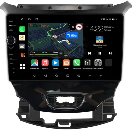 Chevrolet Cruze 2 2015-2019 Canbox M-Line 7841-9-2113 Android 10 (4G-SIM, 4/64, DSP, QLed)