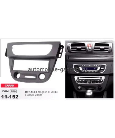 Переходная рамка CARAV 11-152 RENAULT Megane / Fluence (2008-2016)