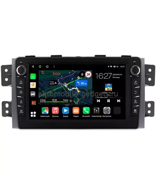 Штатная магнитола Kia Mohave 2008-2016 Canbox M-Line 7831-9142 на Android 10 (4G-SIM, 2/32, DSP, IPS) С крутилками