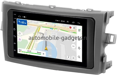 Toyota Verso 2009-2018 (темно-серая) OEM 2/16 на Android 10 (GT7-RP-11-775-458)
