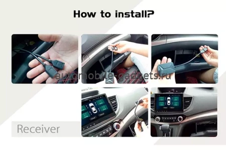 Система контроля давления шин Carmedia TPMS-EXT с внешними датчиками (на ниппели). Вывод данных на Android-магнитолу