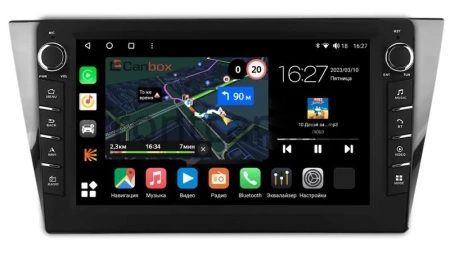 Volkswagen Bora 3 2016-2022 Canbox M-Line 7835-10-2590 на Android 10 (4G-SIM, 2/32, DSP, QLed) С крутилками